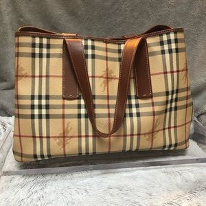 Authentic Burberry Nova Check Tote (m)